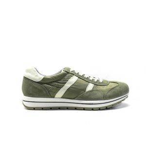 sneakers de nylon en color kaki,marca imac