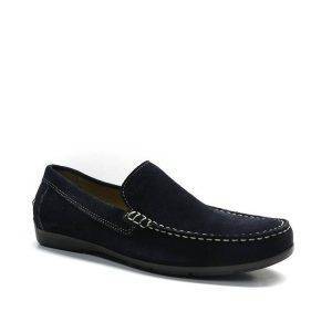 Mocassí ante blau marí Geox Simon - Escala Sabates i Complements Mocassí ante blau marí Geox Simon - Escala Sabates i Complements