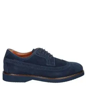 Nero Giardini E302791UE arena. Zapato cerrado tipo blucher elaborado en nobuck, cierre con cordones, forro de piel.Suela de goma de 2 cm de altura.