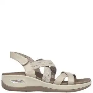 Sandalia Skechers Arch Fit Sunshine - Luxe Lady Natural