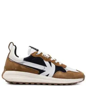 Zapatillas de la marca Kaotiko modelo Vancouver Navy/Tan. Zapatillas deportivas elaboradas en combinación de piel y textil. Suela de goma blanca.
