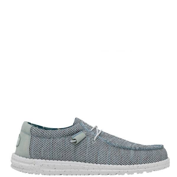 Náutico HeyDude Wally Sox Triple Needle Ice Grey