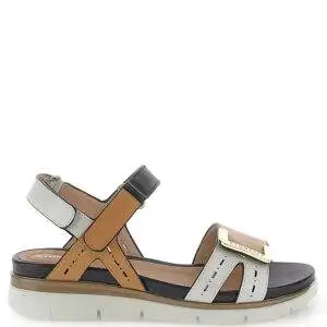 Sandalia Stonefly Elody 24 Calf Birch White/Tannin Brown