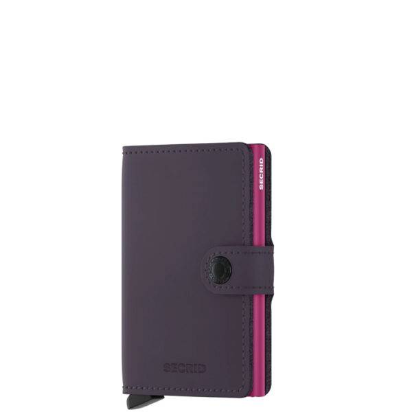 Cartera Secrid MM-Matte Purple - Escala Sabates