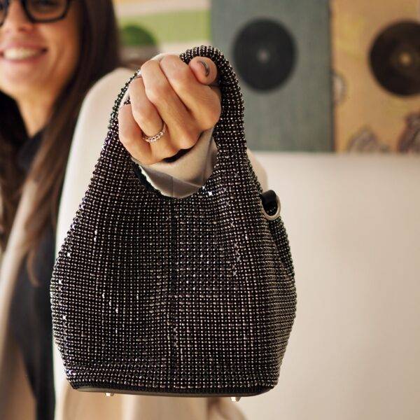 Bolso Fri-yay QB Negro - Escala Sabates