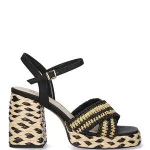 Sandalia Exé Havana Negro/Beig - Escala Sabates