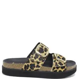 Sandalia Escala Actyra Animal Print - Escala Sabates