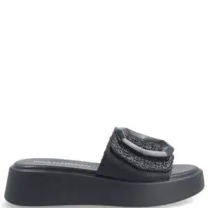 Sandalia Noa Harmon Cinnamon Negro - Escala Sabates