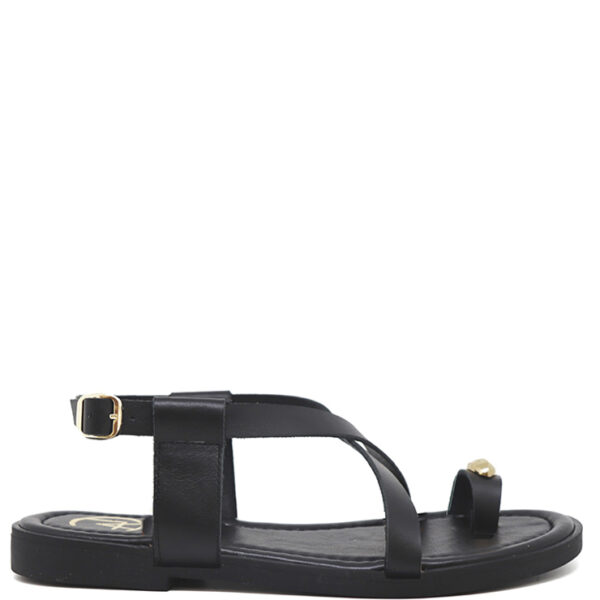 Sandalia Escala Cuba Negro - Escala Sabates