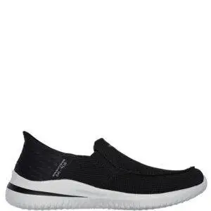 Mocasín Skechers Slip-ins Delson 3.0 Negro - Escala Sabates