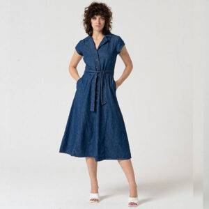 Vestido Surkana 525RIXA721 Denim Azul - Escala Sabates