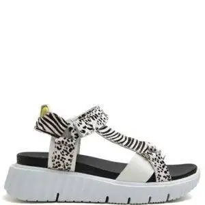 Sandalia Cetti C-1316 Leo-Zebra Blanco - Escala Sabates