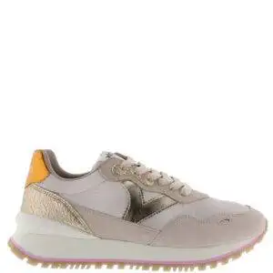 Zapatillas Victoria Viento Nylon/Serraje&Metal Nude