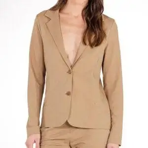 Chaqueta HBT Shirley Waffle Beig