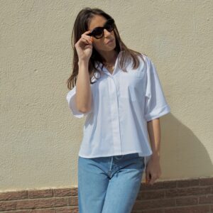 Camisa Laia Laffaure 1116 Blanco - Escala Sabates