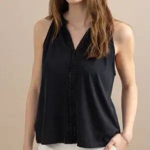 Camiseta Surkana 525TINA011 Negro - Escala Sabates