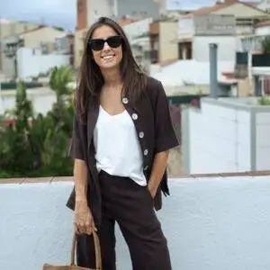 Sobrecamisa Laia Laffaure 1506 Marrón - Escala Sabates