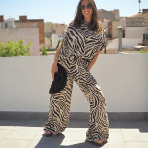 Pantalón BSB 053-212026 Animal print - Escala Sabates