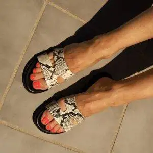 Sandalia Escala 2535 Animal Print - Escala Sabates