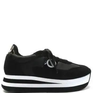 Zapatillas No Name Flex Jogger Nylon/Split Negro-Escala Sabates
