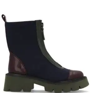 Botín Noa Harmon Mantra Azul/Verde/Burdeos - Escala Sabates