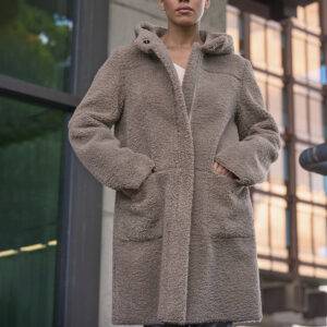 Abrigo Rino&Pelle Alina Toffee -Escala Sabates