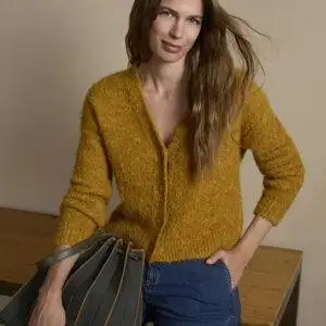 Chaqueta Surkana 555ALBO332 Mostaza - Escala Sabates