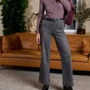 Pantalón Surkana 555LIJE524 Negro - Escala Sabates