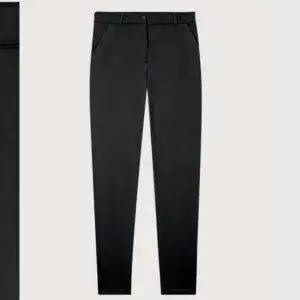 Pantalón HBT Christina Negro - Escala Sabates