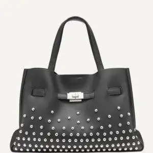 Bolso DKNY Bryar LG Satchel Negro - Escala Sabates
