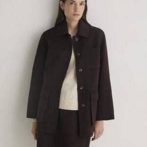 Abrigo Yerse 43603 Chocolate - Escala Sabates