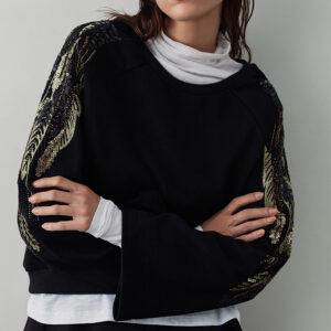 Sudadera BSB 054-210025 Negro - Escala Sabates