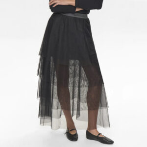 Falda Nümph Nuea Negro - Escala Sabates