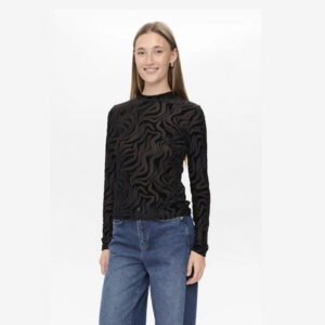 Camiseta Nümph Nuvelva Negro - Escala Sabates