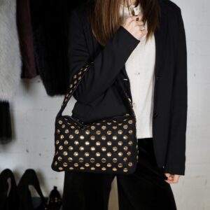 Bolso Escala Tachuelas Negro - Escala Sabates